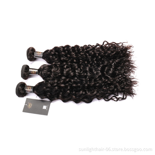 Ishow hair new styling Bundles Malaysian 100 human Water Wave Hair,Unprocessed Wave Wet And Wavy Human Hair